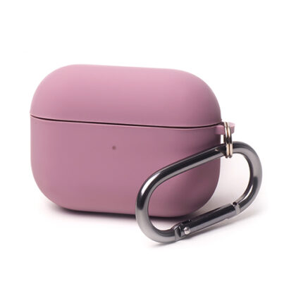 Чохол з мікрофіброю та карабіном Silicone case with microfiber for AirPods 3