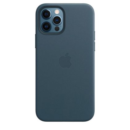 Чохол шкіряний Leather case with MagSafe + Animation for iPhone 12 | 12 Pro Original Quality