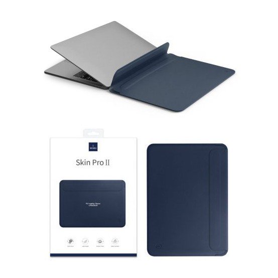 Шкіряний конверт Wiwu Skin Pro II Leather Sleeve для MacBook 16.2 - Зображення 2
