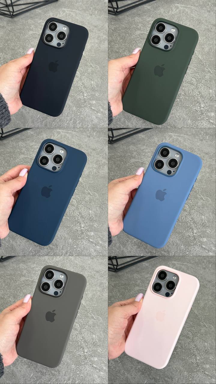 Чохол Silicone case with MagSafe 1:1 iPhone 15 Pro - Зображення 3