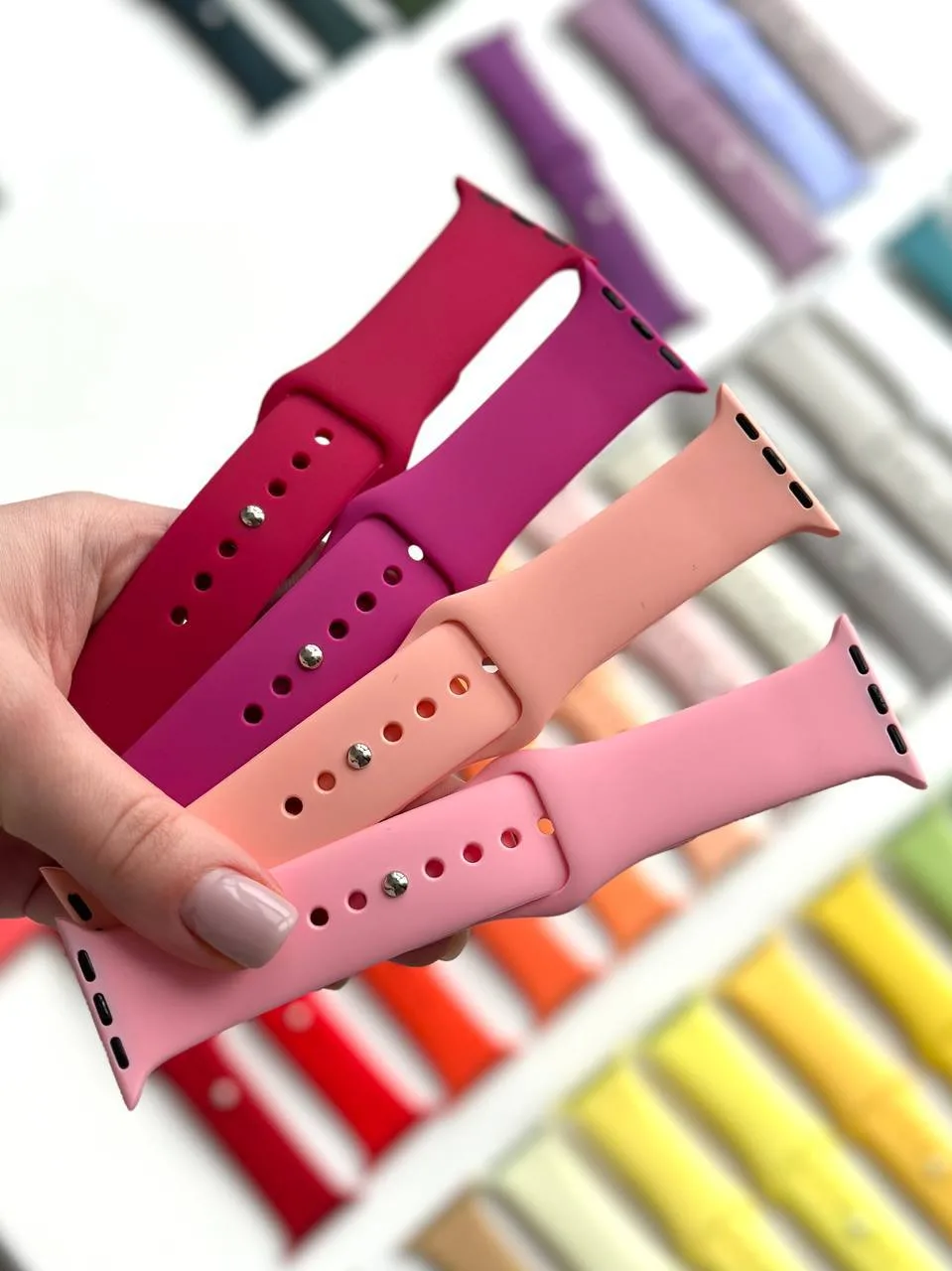 Силіконовий ремінець Sport Band для Apple Watch 42 | 44 | 45 | 46 | 49 mm - Зображення 3