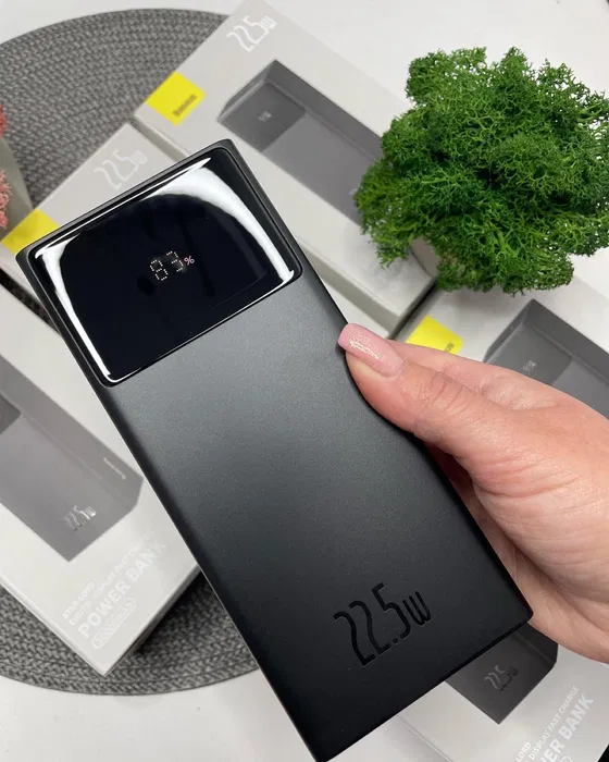 Повербанк Power Bank Baseus Star-Lord Digital Display 22.5W 20000mAh black - Зображення 2