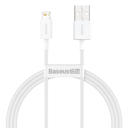 Кабель Baseus Superior Series Fast Charging Lightning 2.4A (1m) white