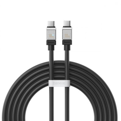 Кабель Baseus CoolPlay Series Type-C to Type-C 100W (2m) black