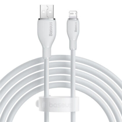Кабель Baseus Pudding Series Lightning 2.4A (2m) white