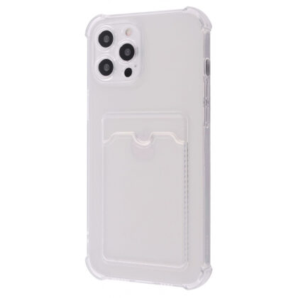 Чохол з кишенькою Pocket Case iPhone 12 Pro Max clear