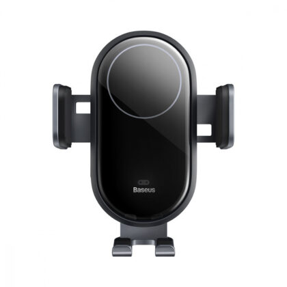 Автомобільний тримач з бездротовою зарядкою Baseus LightChaser 15W black