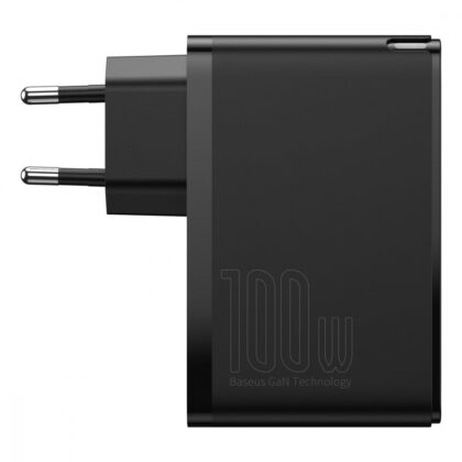 МЗП Baseus GaN2 Pro Quick Charger 100W (2Type-C + 2USB) black