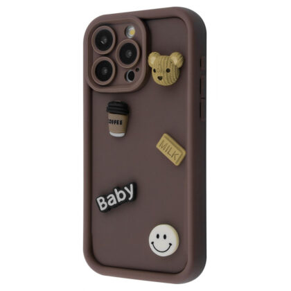 Чохол Pretty Things Case iPhone 12 Pro brown/bear