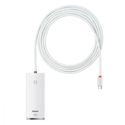 Type-C-Хаб Baseus Lite Series 4-Port Type-C to USB 3.0*4  (2m) white