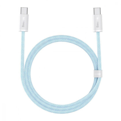 Кабель Baseus Dynamic Series Fast Charging Type-C to Type-C  100W (1m) blue