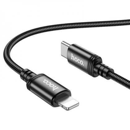 Кабель Hoco X89 Wind Type-C to Lightning (1m) black