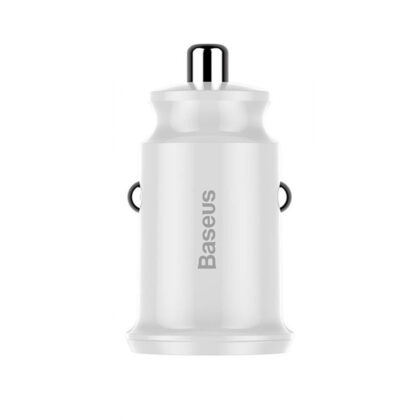 АЗП Baseus Grain 3.1A 2USB white