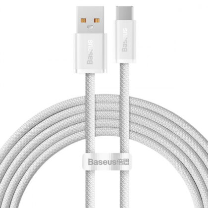 Кабель Baseus Dynamic Series Fast Charging Type-C 100W (2m) white