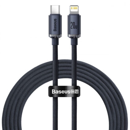 Кабель Baseus Crystal Shine Series Type-C to Lightning 20W (2m) blue