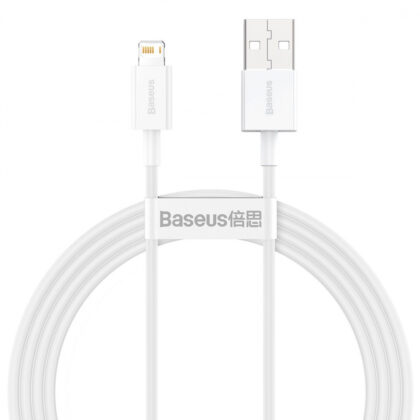 Кабель Baseus Superior Series Fast Charging Lightning 2.4A (1,5m) white