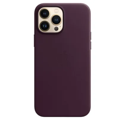 Чохол шкіряний Leather case with MagSafe + Animation for iPhone 13 Pro Original Quality