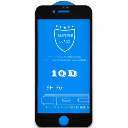Захисне скло 10D для iPhone 6 Plus 6s Plus Black