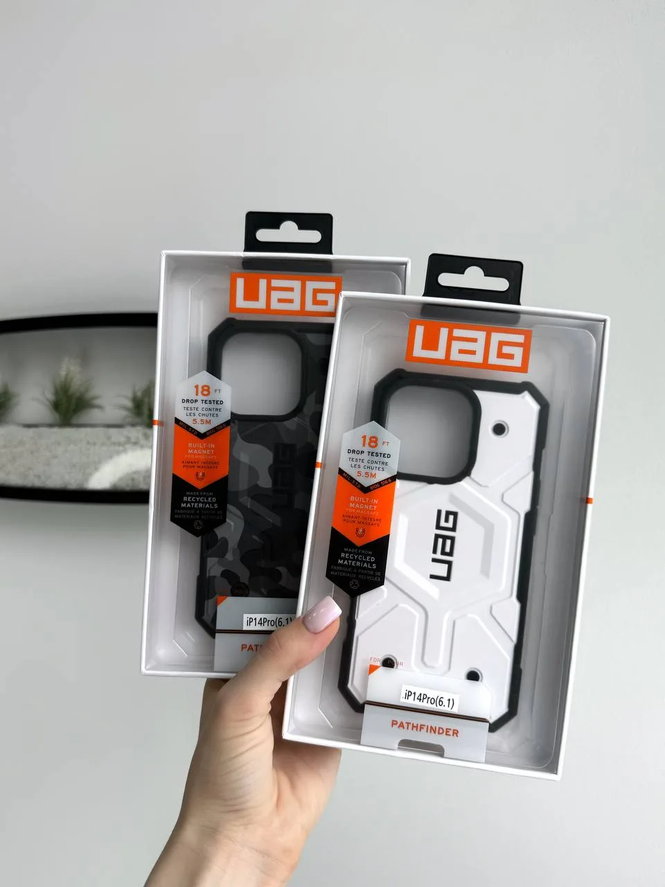 Чохол ударостійкий UAG New Pathfinder with MagSafe for iPhone 13 - Зображення 4
