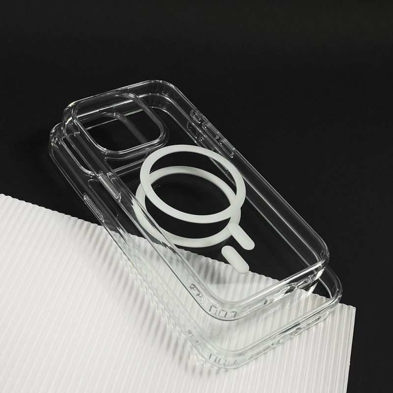 Чохол з акрилу НЕЖОВТІЮЧИЙ Crystal Acrylic Case with MagSafe для iPhone 13 Pro Max - Зображення 4