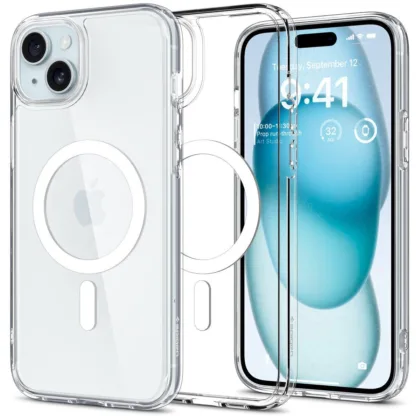 Чохол з акрилу НЕЖОВТІЮЧИЙ Crystal Acrylic Case with MagSafe для iPhone 15 Plus