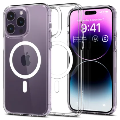 Чохол з акрилу НЕЖОВТІЮЧИЙ Crystal Acrylic Case with MagSafe для iPhone 14 Pro