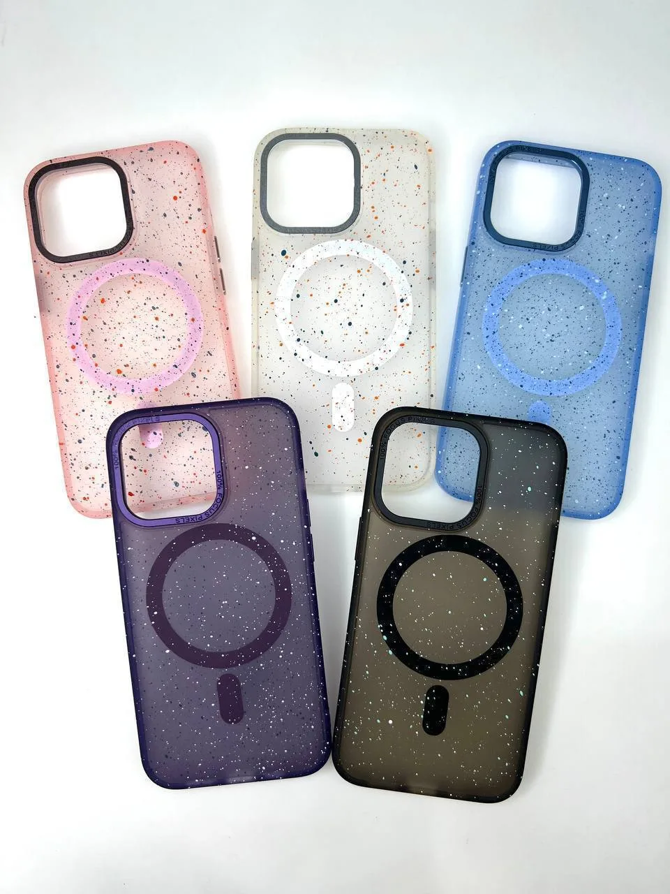 Чохол матовий Splattered with MagSafe iPhone 14 - Зображення 3