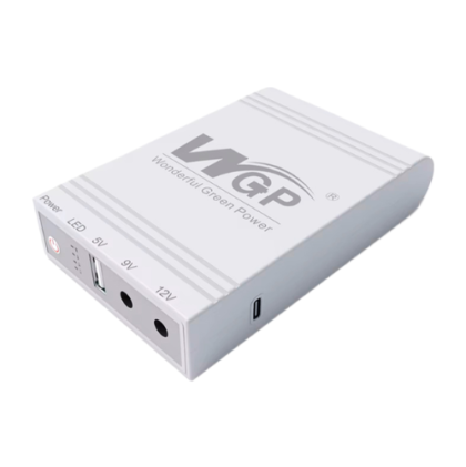 Джерело безперебійного живлення для роутера UPS WGP MiniUPS DC на 10 400 mAh 12V/9V/5V міні УПС