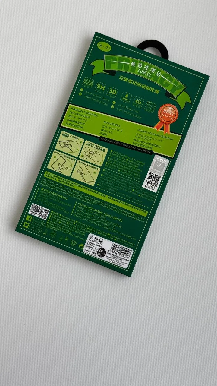 Захисне скло анти-шпигун Remax Privacy 3D GL-27 для Apple iPhone 13 Pro Max 14 Plus - Зображення 6