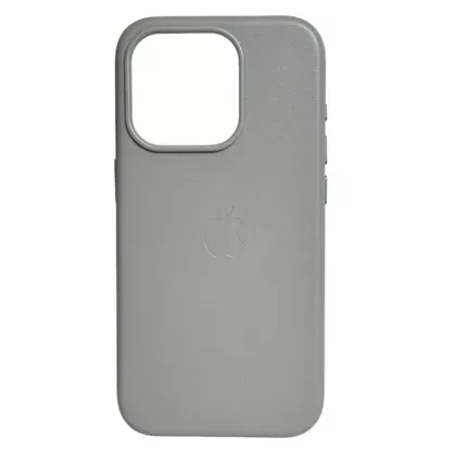 Чохол шкіряний Leather Case with MagSafe iPhone 15 Pro Max Lux