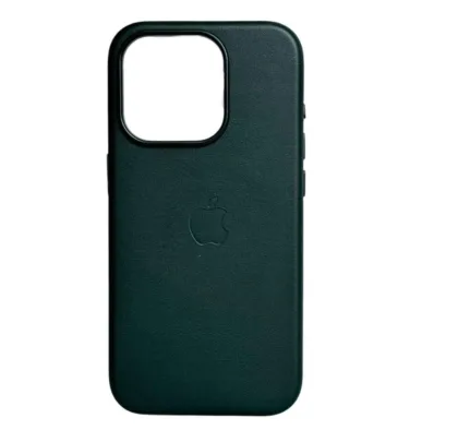 Чохол шкіряний Leather Case with MagSafe iPhone 13 Lux