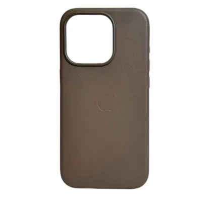 Чохол шкіряний Leather Case with MagSafe iPhone 14 Lux