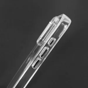 two cell phones in clear cases