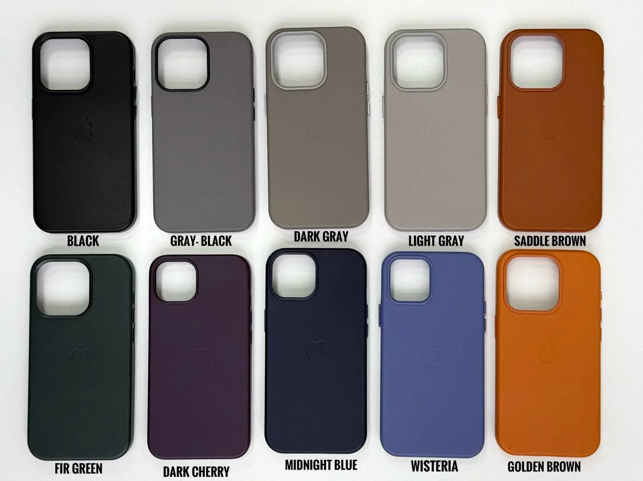 Чохол шкіряний Leather Case with MagSafe iPhone 13 Lux - Зображення 8