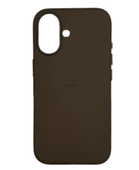 Чохол шкіряний Leather case with MagSafe for iPhone 16 1:1