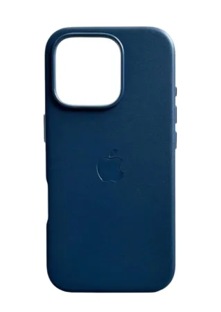 Чохол шкіряний Leather case with MagSafe for iPhone 16 Pro Max 1:1