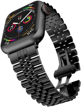 Металевий ремінець 5-Bead Rolex Metal Band для Apple Watch 38 40 41mm + (42mm 10 Series)