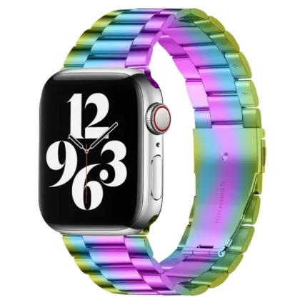 Металевий ремінець 3-Bead Steel Band for Apple Watch 42 | 44 | 45 | 46 | 49 mm