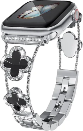 Металевий ремінець Van Cleef & Arpels for Apple Watch 38 40 41mm + (42mm 10 Series)