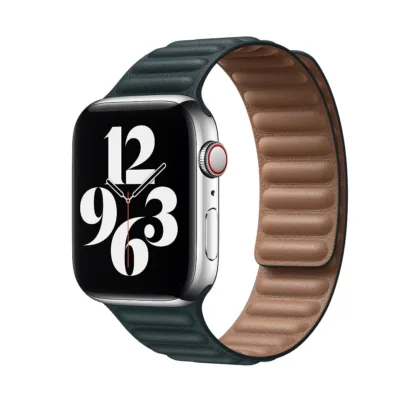 Шкіряний ремінець Leather Link для Apple Watch 38 40 41mm + (42mm 10 Series)