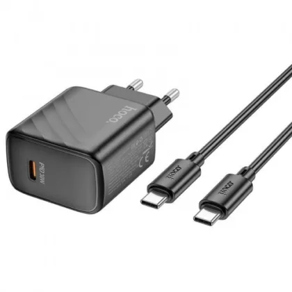 Мережевий зарядний пристрій HOCO CS22A Value single port PD30W charger set (Type-C to Type-C)