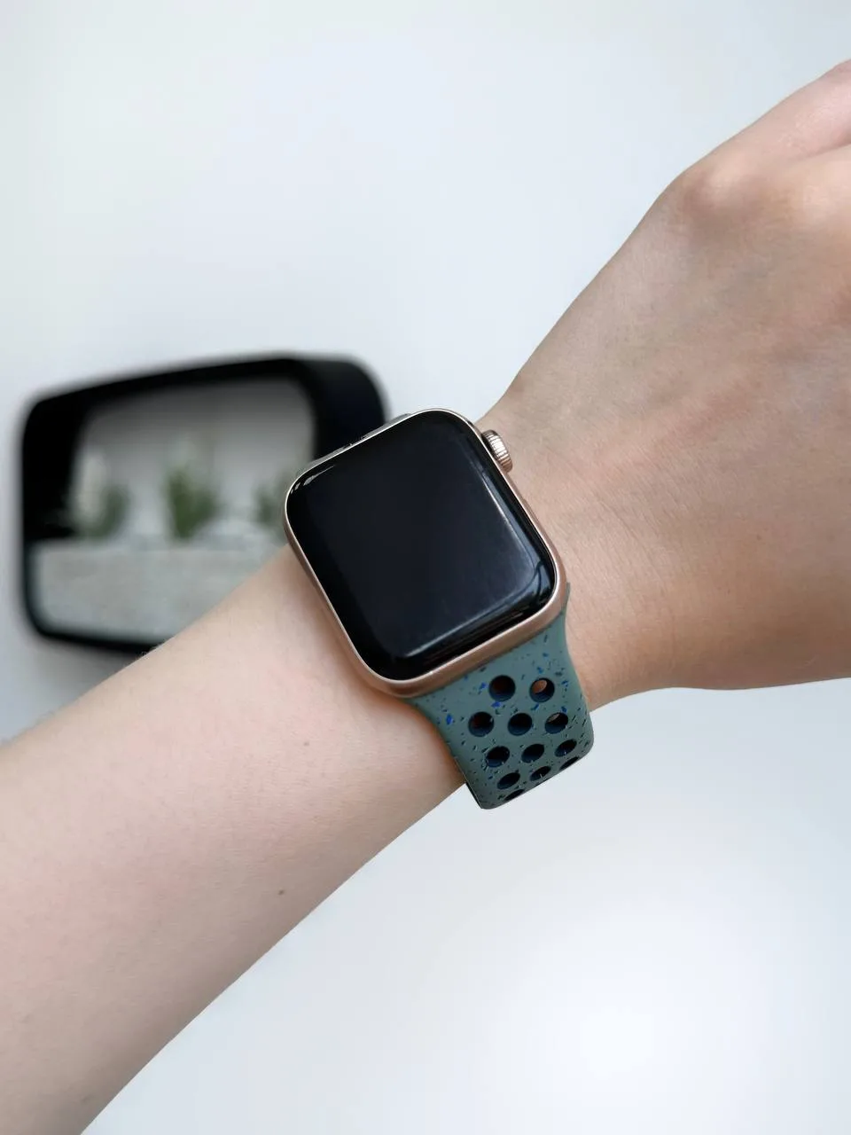 Ремінець силіконовий Sport Band Nike для Apple Watch 38 40 41mm + (42mm 10 Series) - Зображення 2