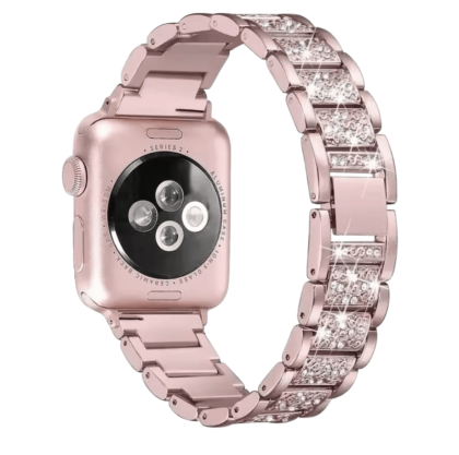 Ремінець металевий Swarovski Band для Apple Watch 38 40 41mm + (42mm 10 Series)
