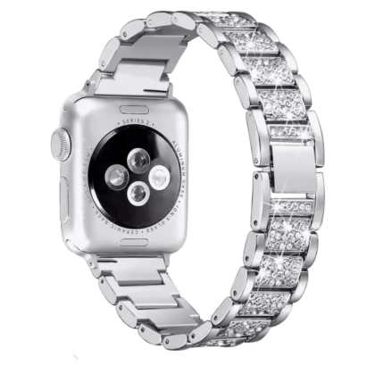 Ремінець металевий Swarovski Band для Apple Watch 42 44 45 46 49mm