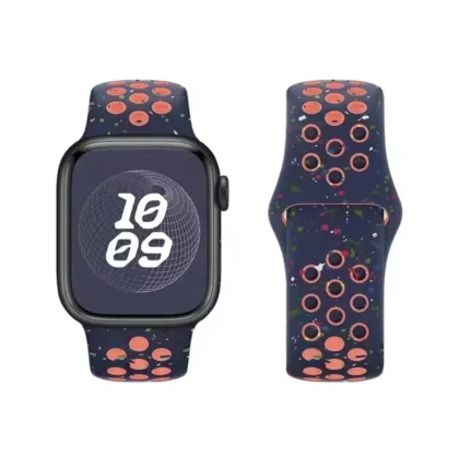 Ремінець силіконовий Sport Band Nike для Apple Watch 42 44 45 46 49 mm