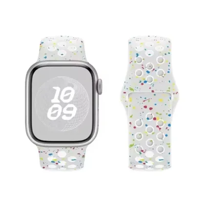 Ремінець силіконовий Sport Band Nike для Apple Watch 38 40 41mm + (42mm 10 Series)