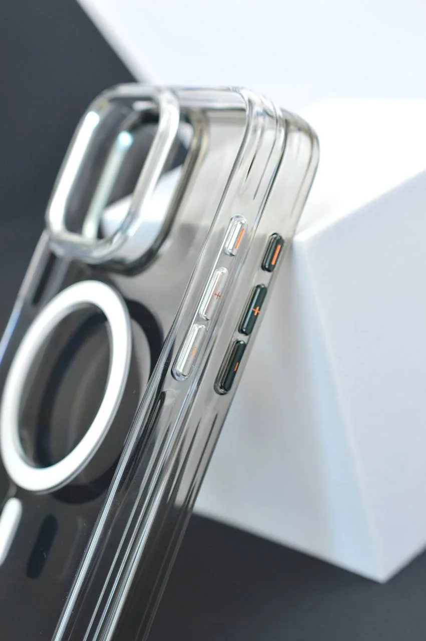 Чохол прозорий Silver Shield MagSafe for iPhone 16 Pro - Зображення 2