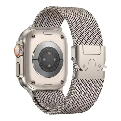 Ремінець металевий Titanium Milanese Loop для Apple Watch  42 | 44 | 45 | 46 | 49 mm Ultra