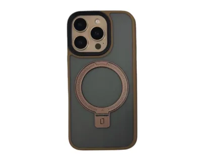 Чохол матовий з підставкою Nofelet MATT Ring case MagSafe для iPhone 16 Pro