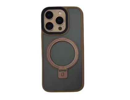 Чохол матовий з підставкою Nofelet MATT Ring case MagSafe для iPhone 16 Pro